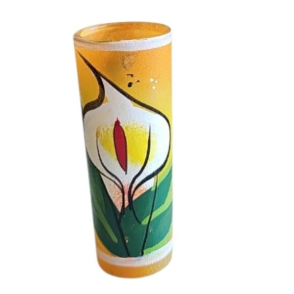 Vintage Grupo Corona Mexican Barware Set Hand-Painted Decanter + 6 Shot Glasses - Picture 8 of 16